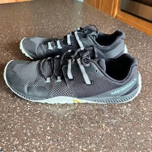 Merrell Trail Glove 6 Barefoot Running Shoes Womens Size 11 J135384 Black